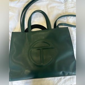Telfar Medium Shopping Bag Olive